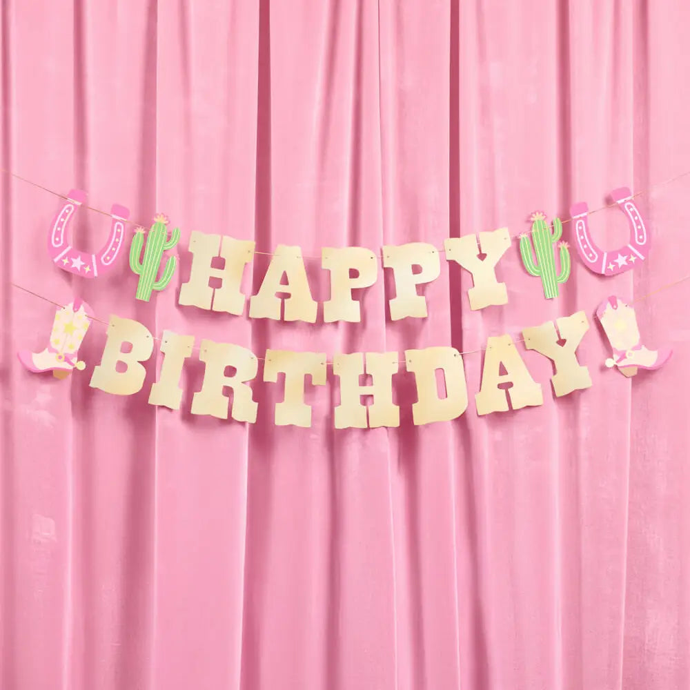 PRESALE: Cowgirl Wild West Birthday Party Kit - Ships October 2025