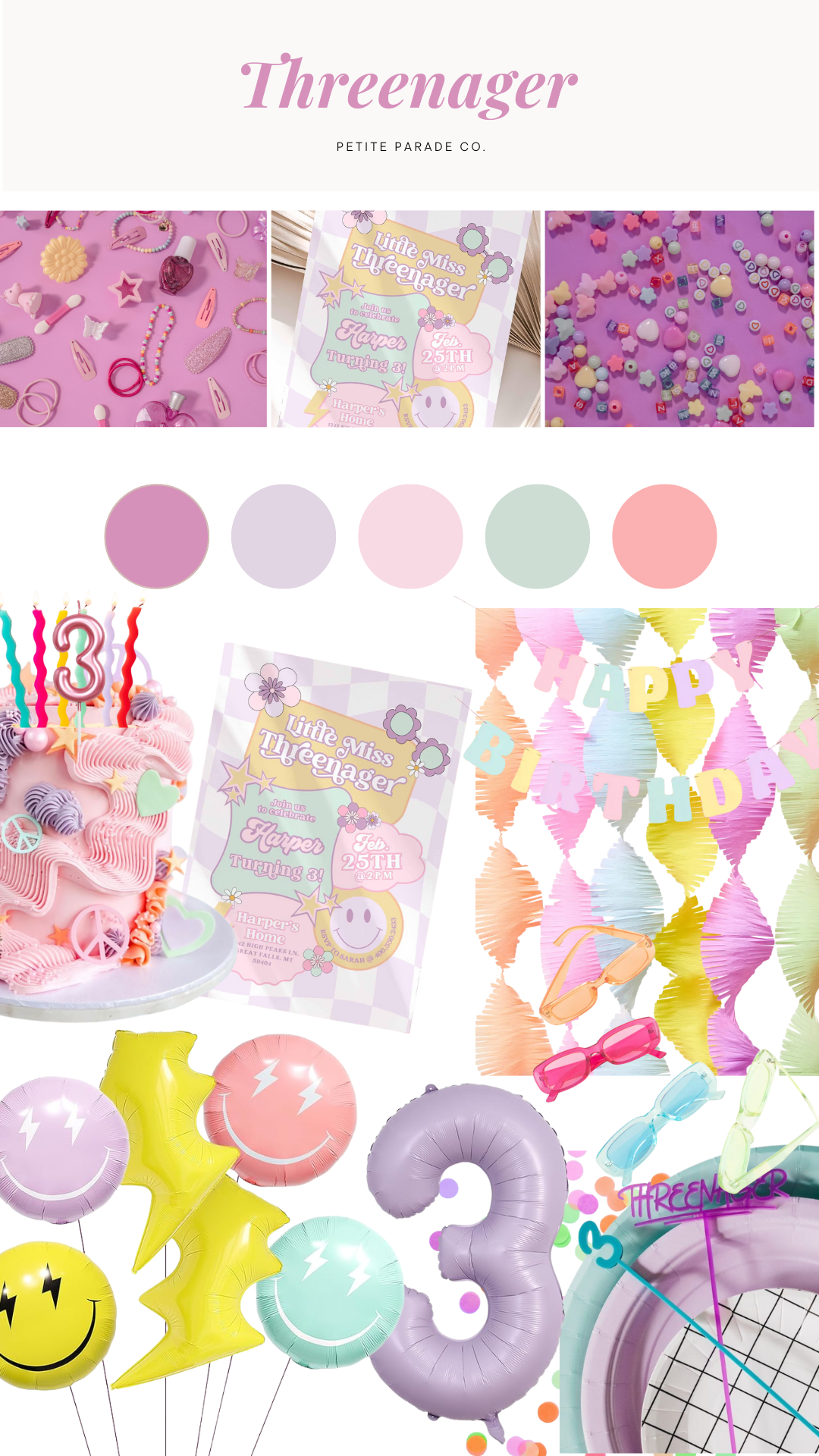 PRESALE: Custom Birthday Party Theme