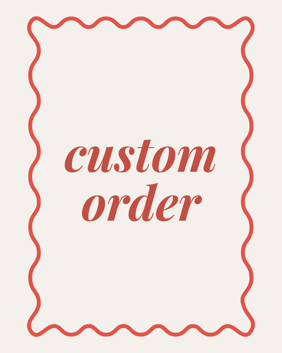 PRESALE: Custom Birthday Party Theme