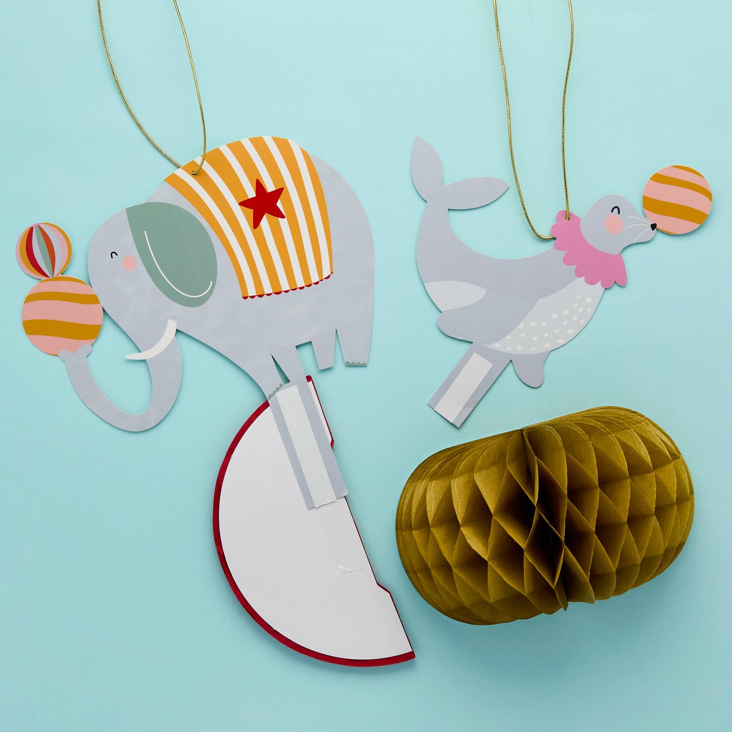 Circus Honeycombs - Pack of 2